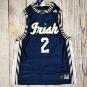 Notre Dame basketball jersey, large